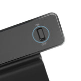 Desk Clamp Power Strip USB C 100W, Desktop Edge Mount Fast Charge Station 3 PD USB Port 2 AC Outlets 6ft Braided Extension Cord Flat Plug Fit Max 3.26’’ Tabletop Edge for Gaming Office Table.