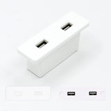 Powered USB Hub Socket Recessed USB Power Strip Outlet